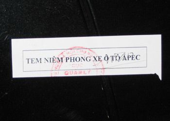 giấy niêm phong